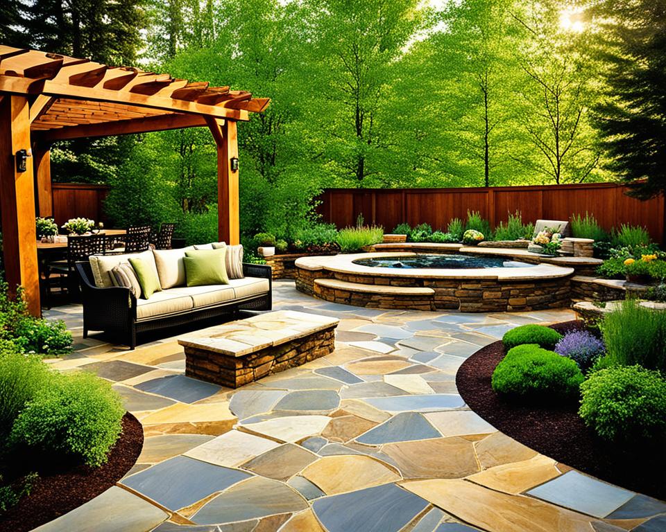 Flagstone Patio