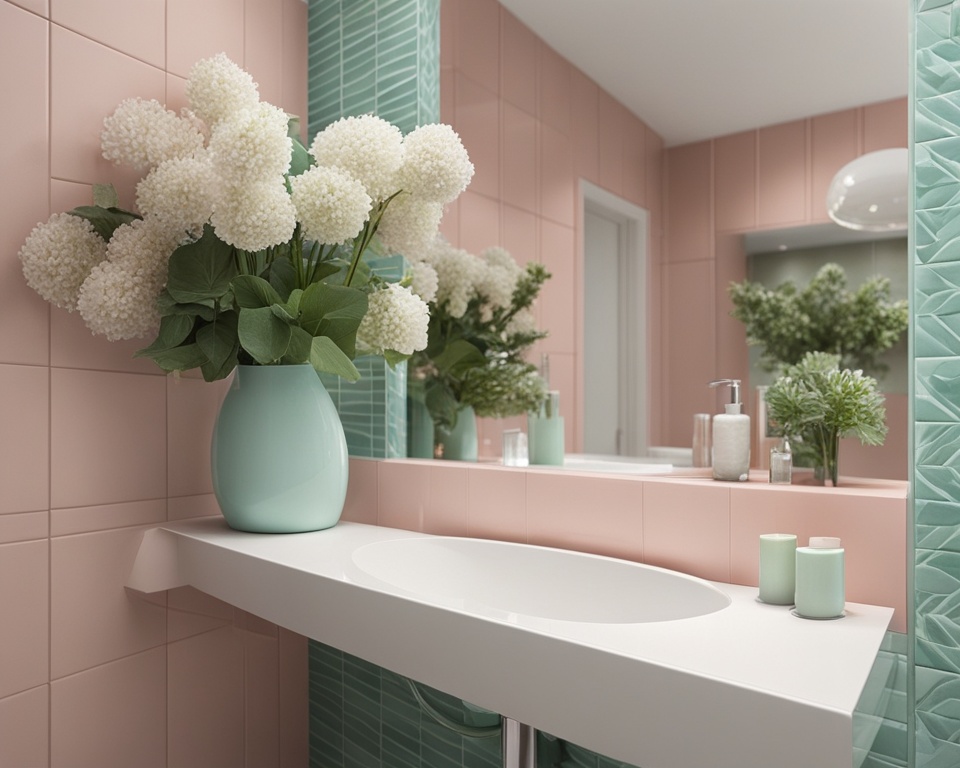 color ideas to make bathrooms feel larger