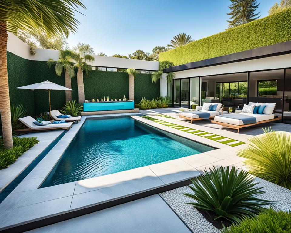 geometric pool design