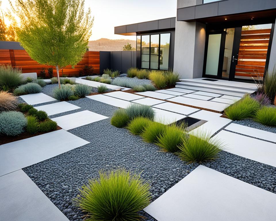 modern front yard landscaping ideas