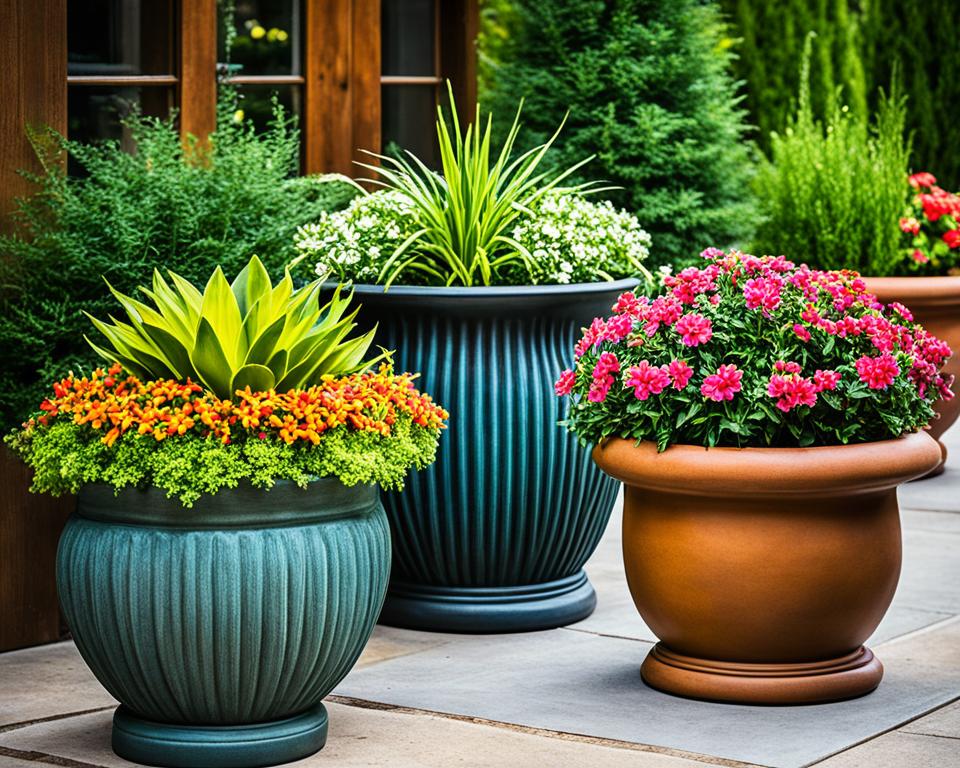 outdoor planters