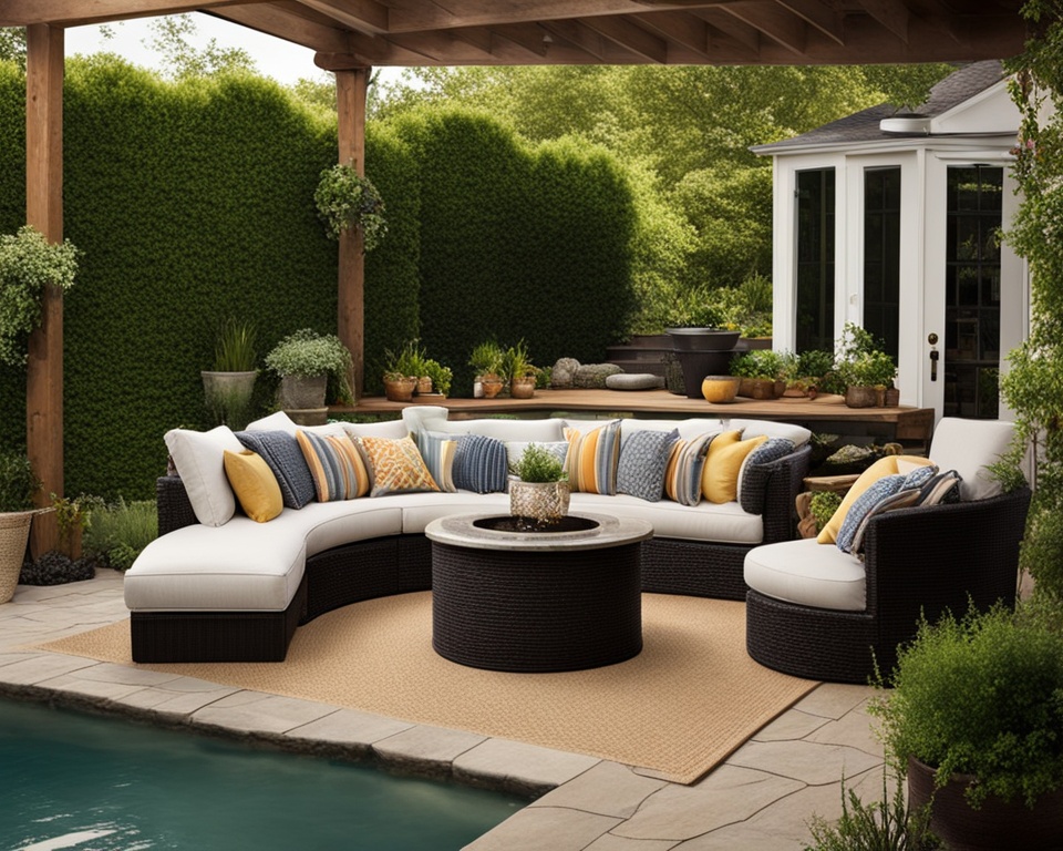 pool deck seating