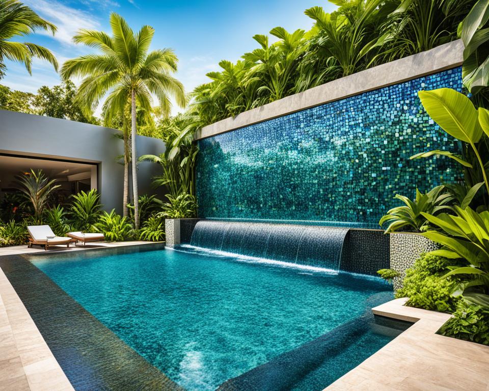 pool water features