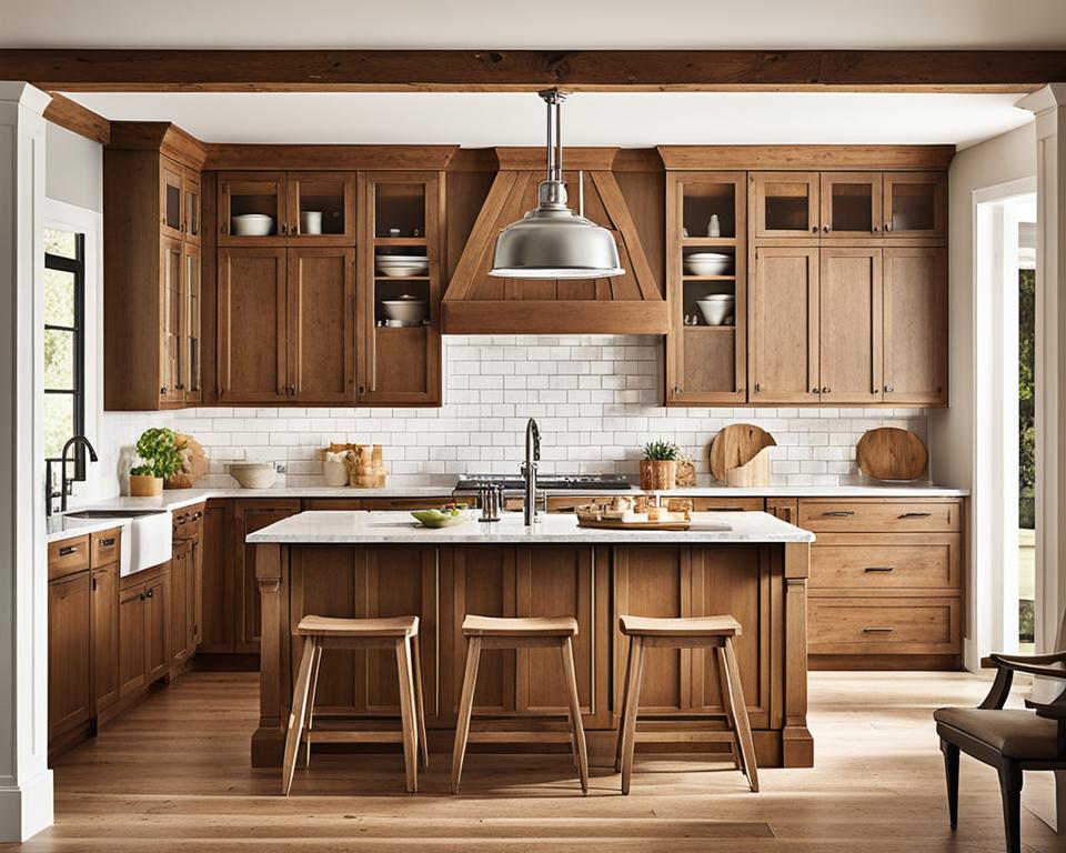 shaker-style cabinetry